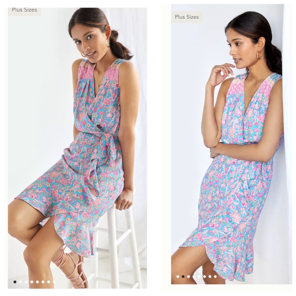 ⬇️NWT Anthropologie Plenty by Tracy Reese Botanical - Picture 1 of 10